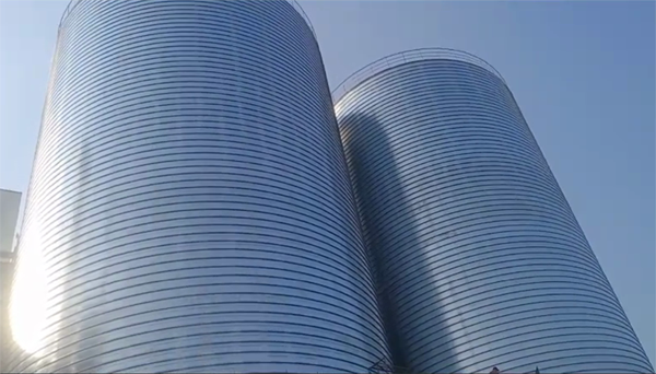 木里2座混凝土高架卷板仓