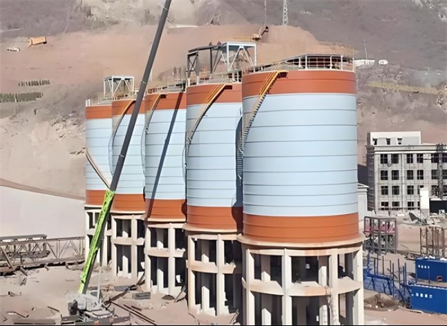 木里高架钢板仓